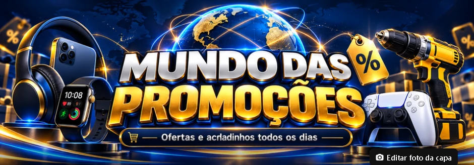 Mundo das Promoções: ofertas e achadinhos todos os dias, com tecnologia, acessórios e ferramentas